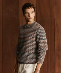 round neck wool cashmere sweater　SH2593
