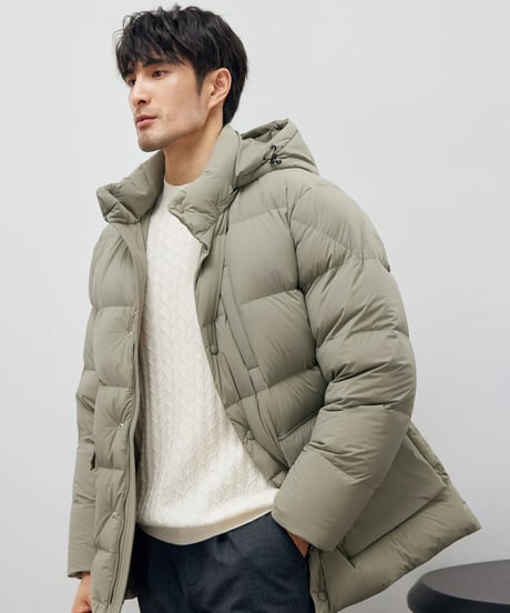 white goose down jacket /2color　SH2202