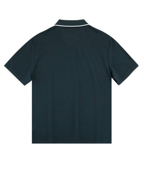 mulberry silk cotton piqué t-shirt /2color　SH2536