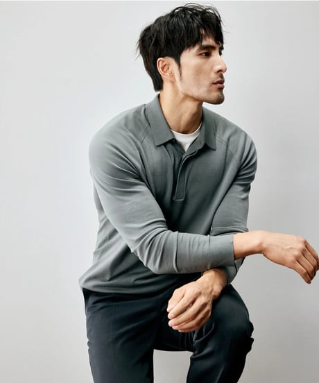 wool raglan sleeve sweater /2color　SH2268