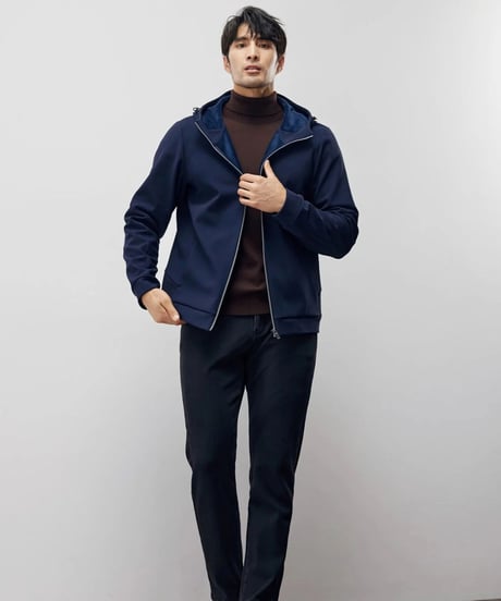 jeans slim fleece denim　SH2210