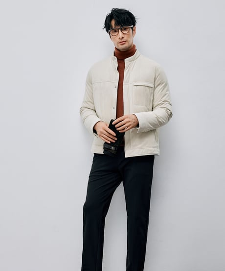 business casual pants stretch /2color　SH2592