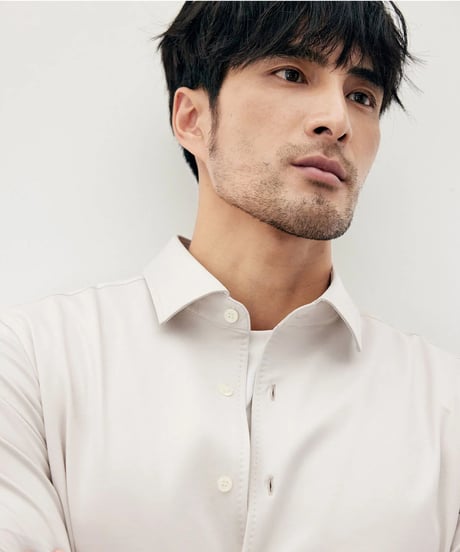 Windsor collar shirt /2color　SH2375