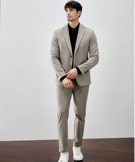 casual pants men's slim stretch /2color　SH2265