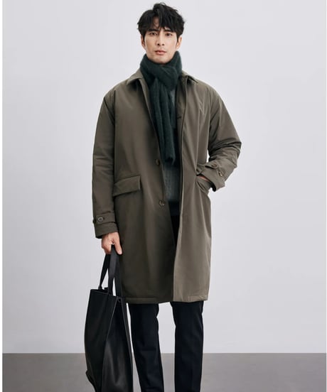 cotton mid coat jacket /2color　SH2415