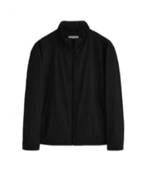 stand collar jacket zipper /2color　SH2650