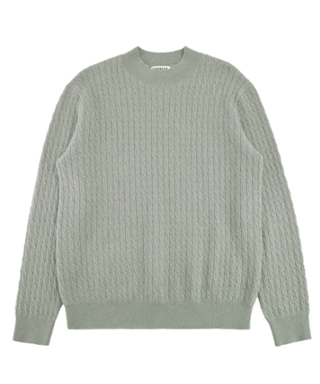 half turtleneck sweater wool cashmere　SH2564