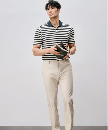 cotton linen stretch pants /2color　SH2554