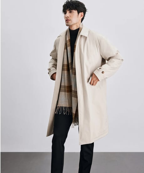cotton mid coat jacket /2color　SH2415