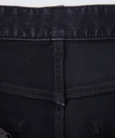black gray wash stretch jeans　SH2312