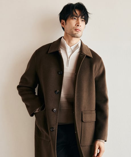 middle coat wool 100% /2color　SH2617