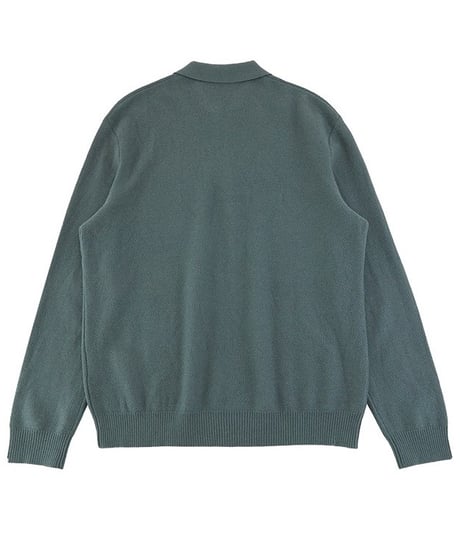 Cashmere wool lapel sweater /2color　SH2388