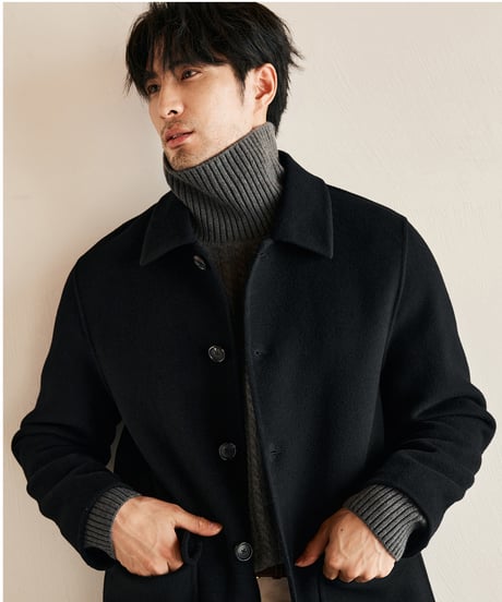 middle coat wool 100% /2color　SH2617