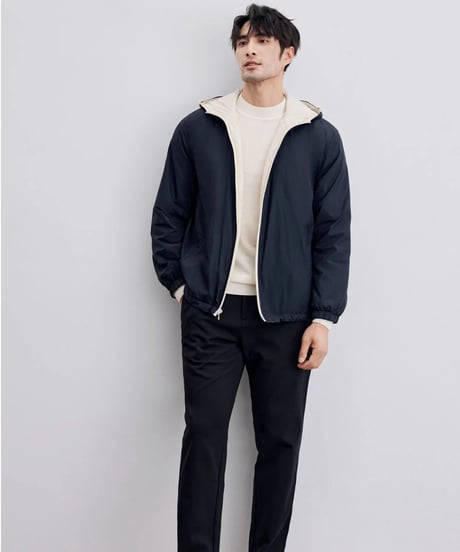 reversible hooded blouson　SH2318