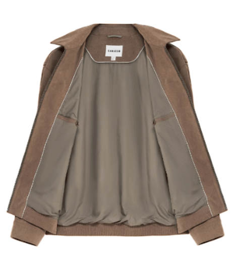 zipper jacket corduroy /2color SH2662