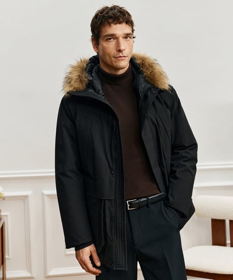 down jacket parka white goose /2color　SH2692