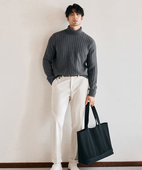 sweater turtleneck cashmere shirt /2color　SH2683