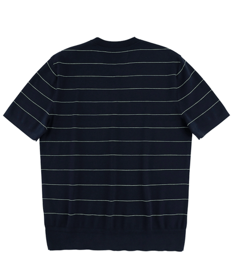 round neck knit short sleeve t-shirt /2color　SH2495