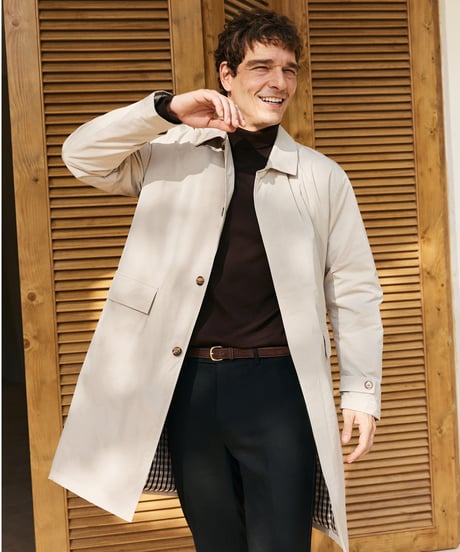 jacket lapel coat mid-length /2color　SH2578