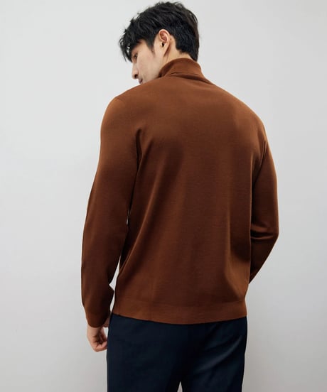 wool turtleneck sweater /4color　SH2213
