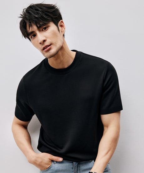 modal cotton basic t-shirt /3color　SH2508