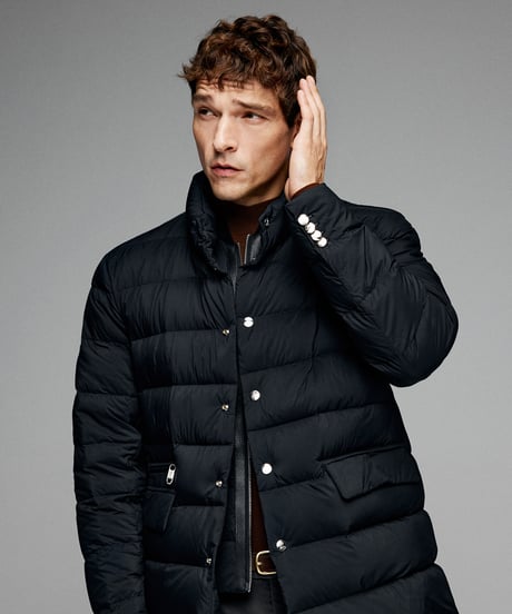 down jacket stand collar white goose /2color　SH2609