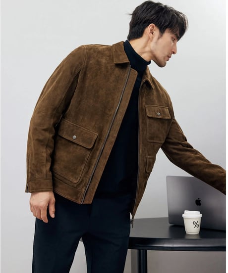 suede leather jacket　SH2181