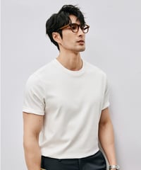 modal cotton round neck t-shirt /4color　SH2498