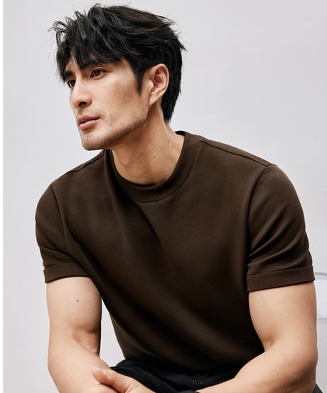 modal cotton basic t-shirt /3color　SH2508
