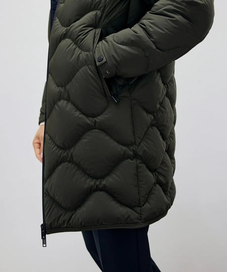 down jacket long /2color　SH2201