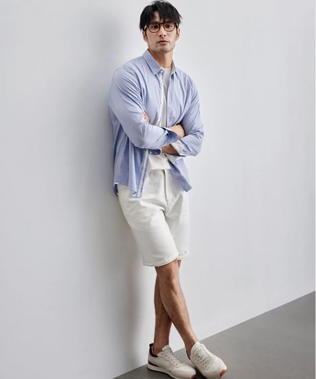 casual shirt cotton 100%　SH2141