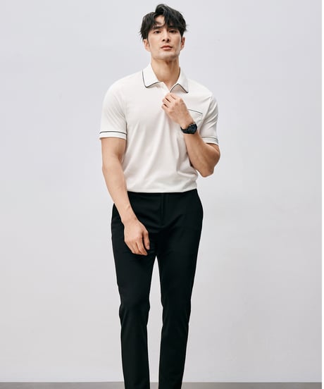 supima cotton polo shirt /2color　SH2545