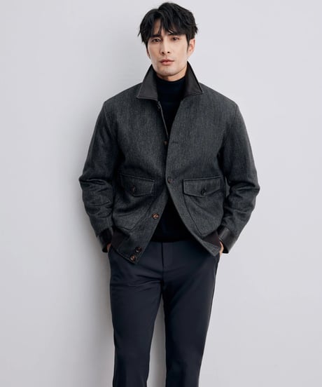 business warm stretch pants /2color　SH2333