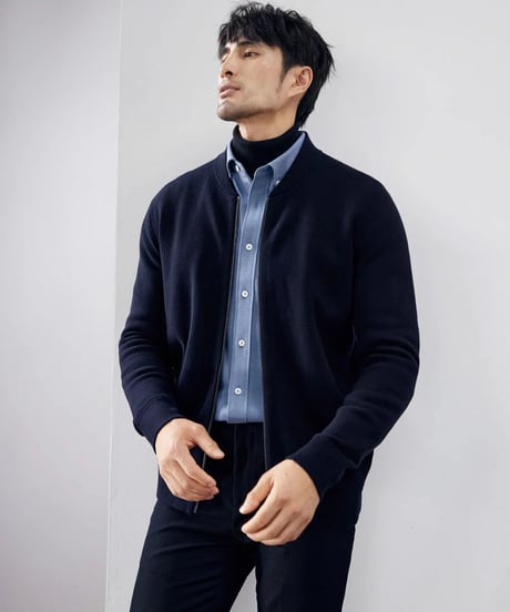 jacket knit cardigan cashmere /2color　SH2257