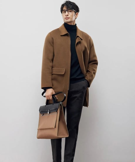 casual wool coat /2color　SH2219