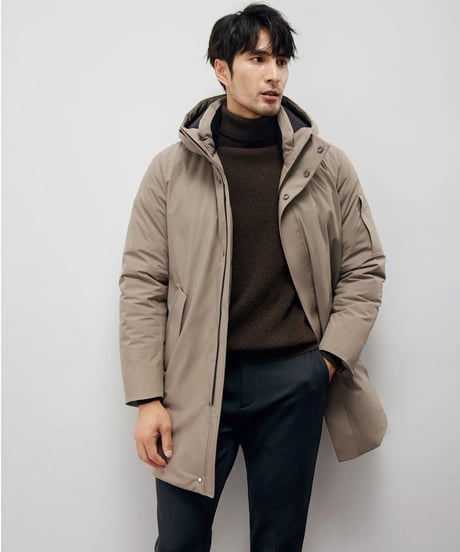 yak slim high neck sweater /2color　SH2214