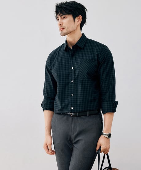 check shirt cotton　SH2669