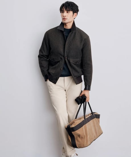 wool round neck sweater /3color　SH2348