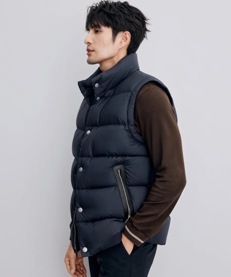 modal cotton high neck shirt /3color　SH2331