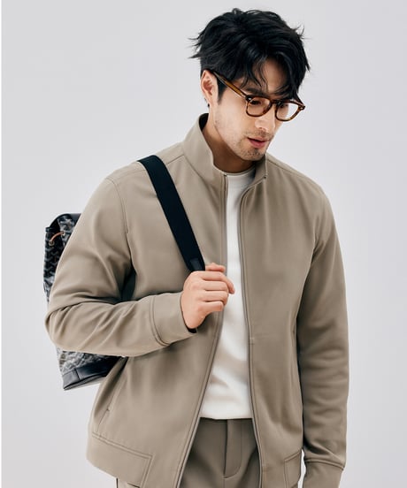 stand collar sports jacket /2color　SH2665