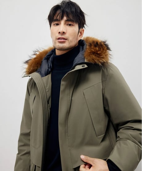 white goose down jacket　SH2185