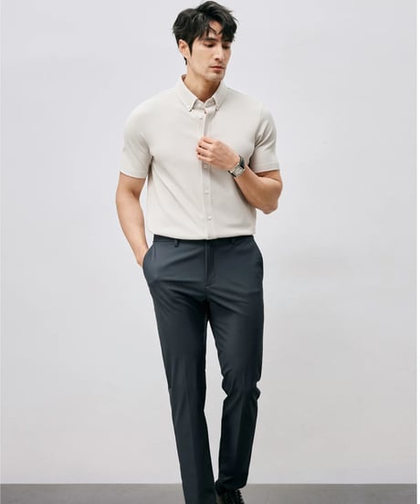 easy care casual pants /2color　SH2477