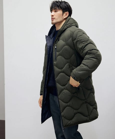 down jacket long /2color　SH2201