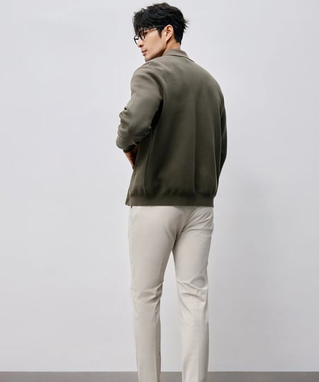 cotton knit cardigan jacket /2color　SH2463