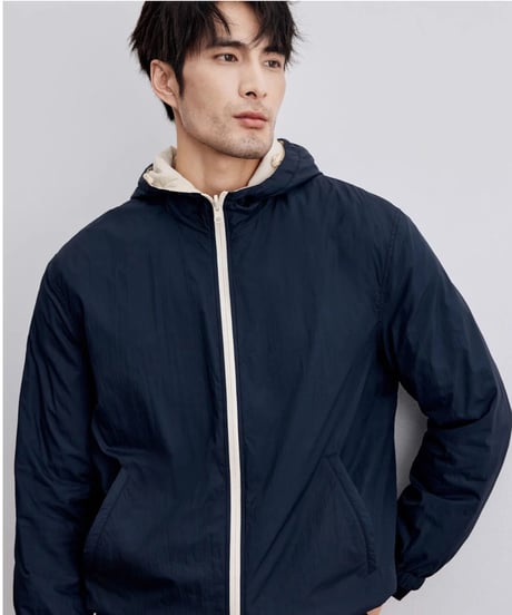 reversible hooded blouson　SH2318
