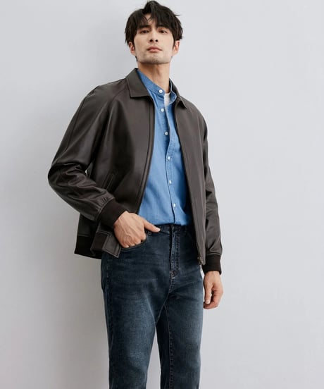 jacket  lamb leather 100%　SH2013