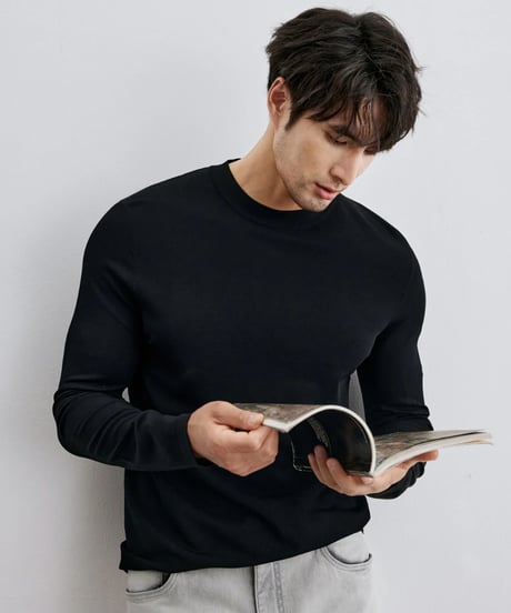 sweater bottoming shirt /2color　SH2008