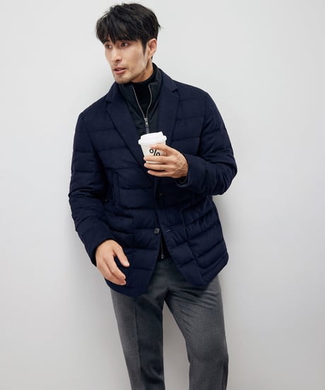 suit down jacket /2color　SH2222