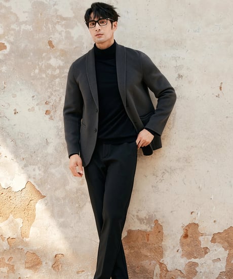 cashmere wool casual suit jacket　SH2381