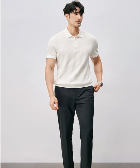 cotton polo shirt /2color　SH2483